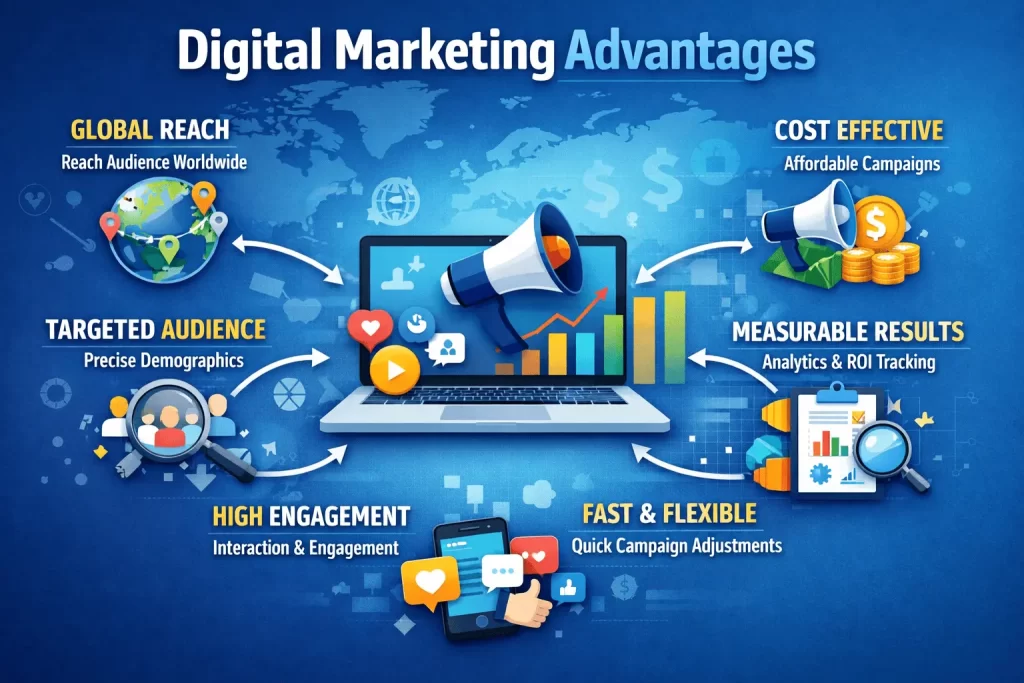 Digital Marketing Advantages